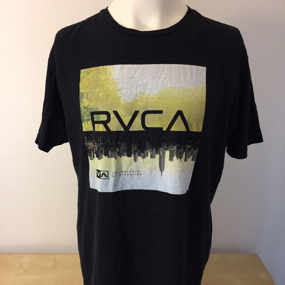 RVCA The Balance Of Opposites T Shirt Men's Large